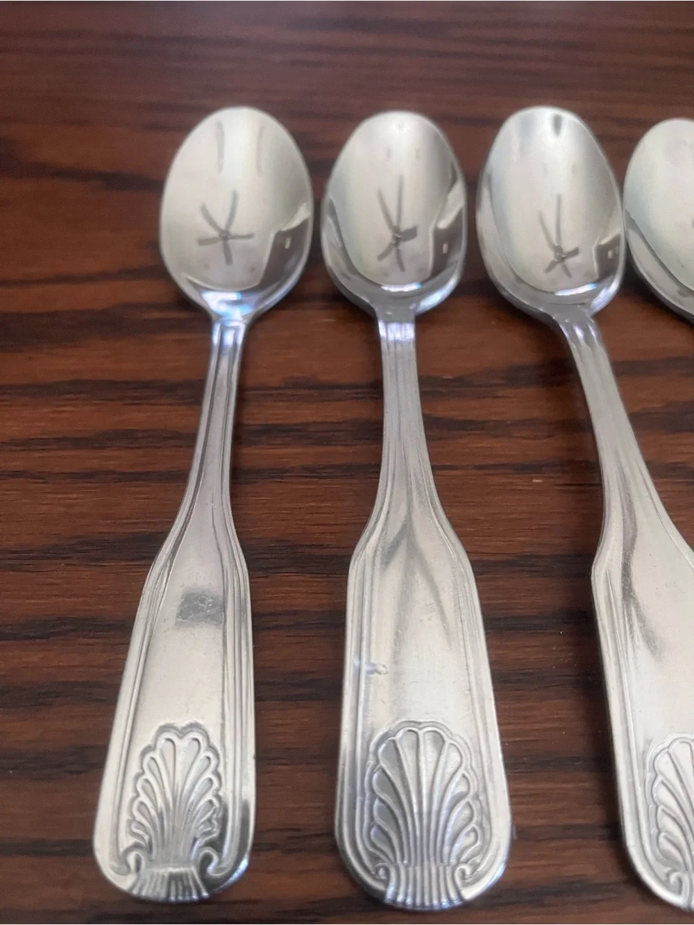 Walco Fanfare Stainless Steel Teaspoons replacement set of 4 spoons